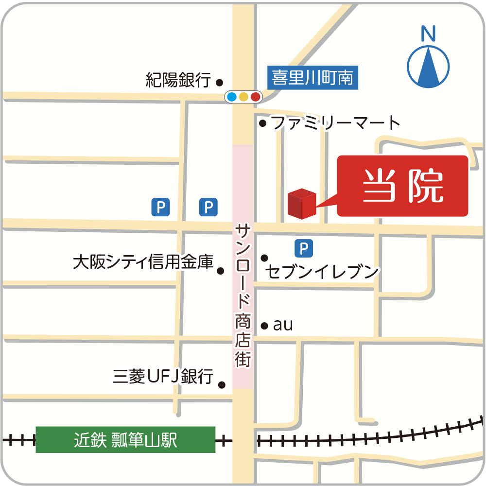 草開ファミリークリニック|交通アクセス